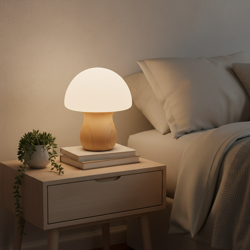 Aesthetic Mushroom Table Lamp