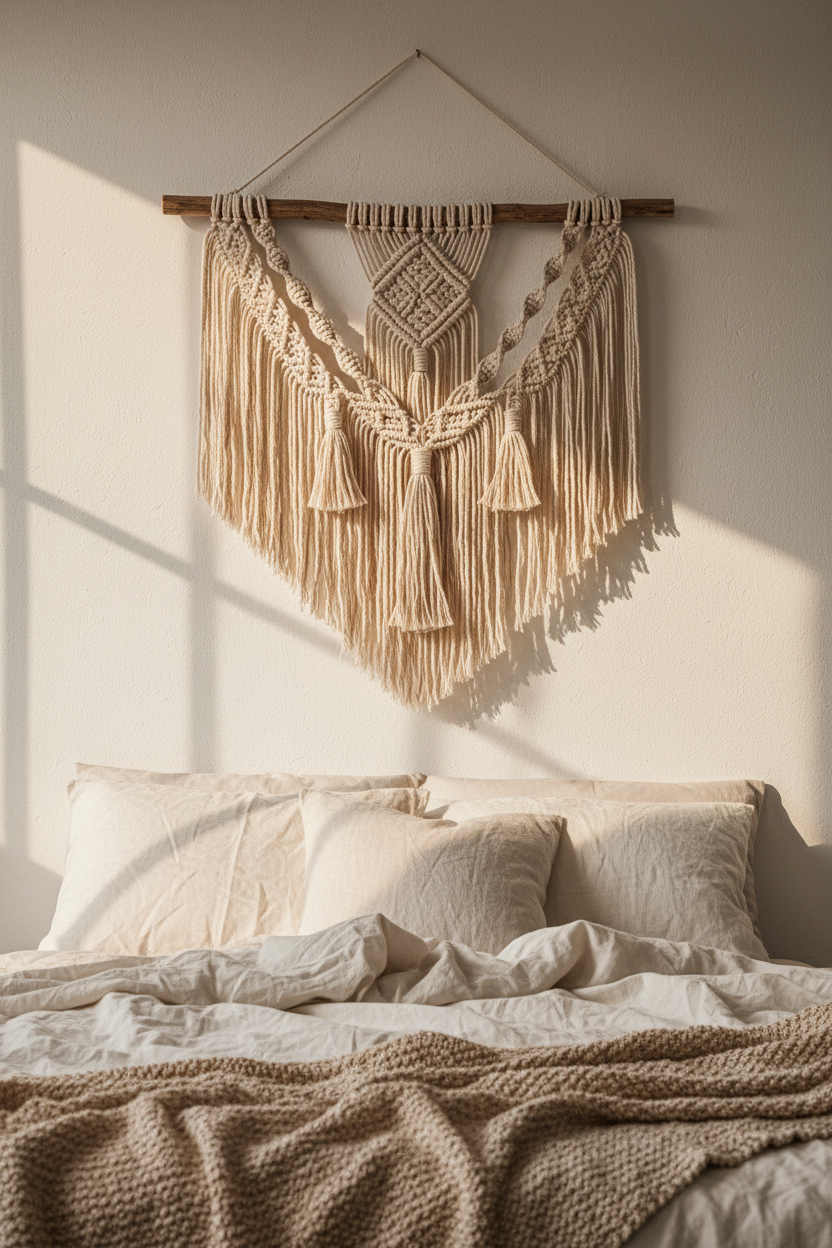 Boho Macramé Wall Hanging
